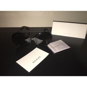 🧡 No Case Sale 🧡Round Gucci Sunglasses
